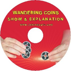 Wandering Coins by Joker Magic Wandering Coins by Joker Magic