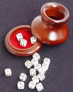 Tiny Dice Vase