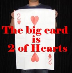 The Big Card is "2 of Hearts"