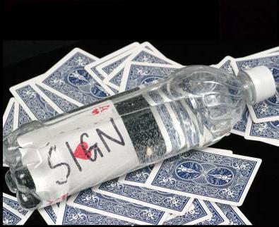 Ultimate Card in Bottle by Issey Maya