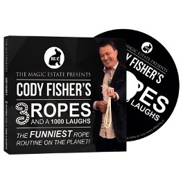 3 Ropes and 1000 Laughs by Cody Fisher -DVD-