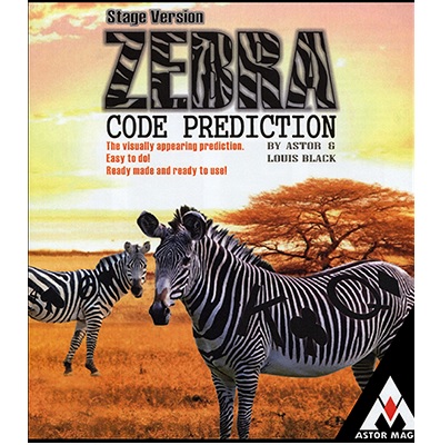 Zebra Code Prediction (Stage Version) by Astor and Louis Black