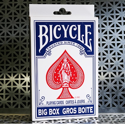 Big Bicycle Cards (Jumbo Bicycle Cards, Blue)