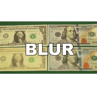 Blur Bill Set (US Dollar Set) (4 Bills)
