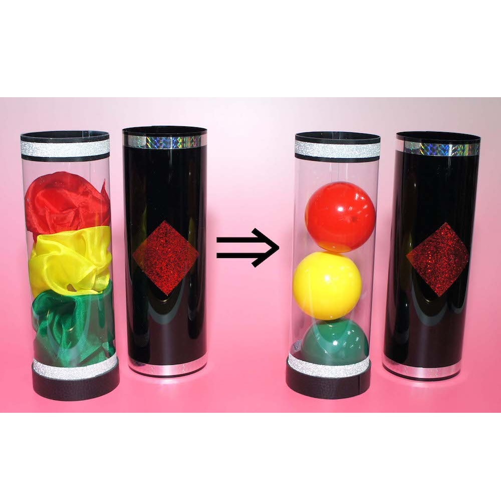 Crystal Cylinder (Silks and Balls Set)