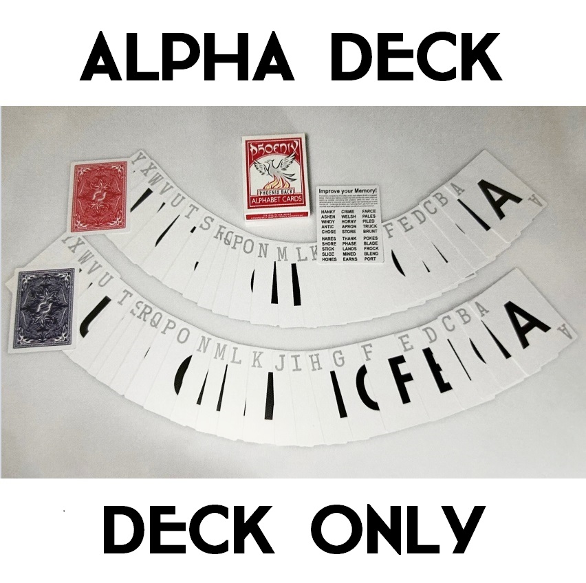 Alpha Deck - (Parlour sized deck) DECK ONLY
