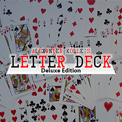 Letter Deck - Deluxe Edition  by Alexander Kolle