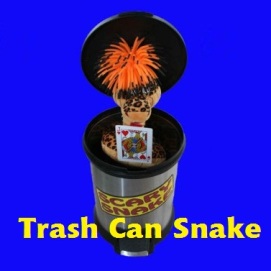 Trash Can Snake by Dick Barry