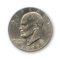 Eisenhower Dollar (Single Coin Ungimmicked)