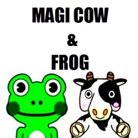Magi Cow and Frog by Fujiwara