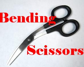 Bending Scissors by Fujiwara