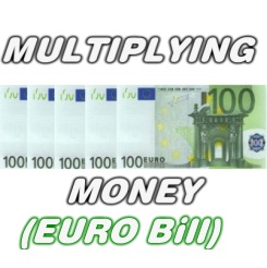 Multiplying Money (Euro Bill) by Fujiwara