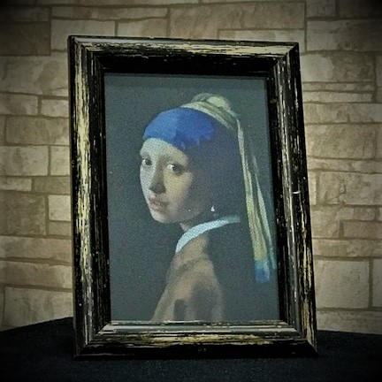 Rainbow Morph Small (Girl with Pearl Earring to Mona Lisa) by HIGAR