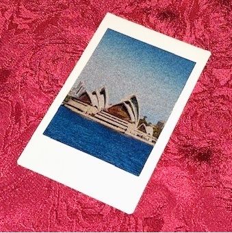 Rainbow Polaroid Film (Sydney Opera House) by Higar