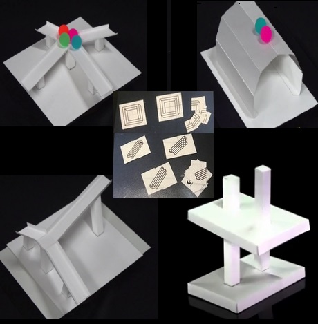 Impossible Objects Craft Kits (A Set of 5) by Kokichi Sugihara