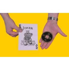 Jumbo Color Changing Chinese Coin by Joker Magic