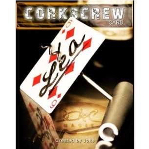 Corkscrew Card by Joke Magie