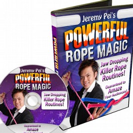 Powerful Rope Magic by Jeremy Pei -DVD-