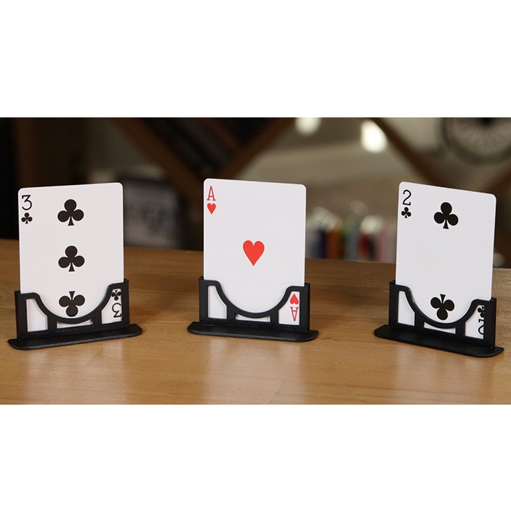 Three Cards Monte Stand by Jeki Yoo