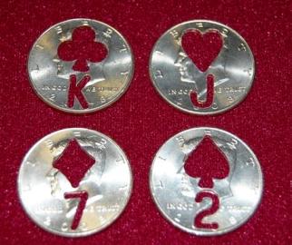 Engraved Coin (Half Dollar) by KREIS