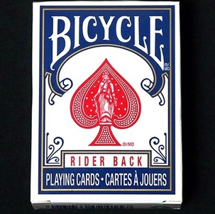 Mini Bicycle Cards (Blue)