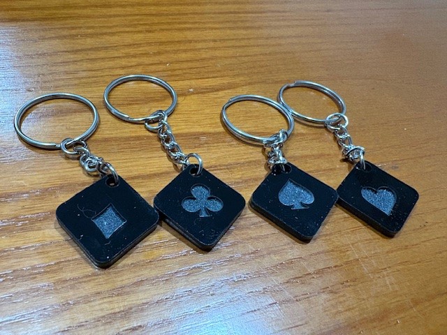 Magical Blister keychain (A set of 4)