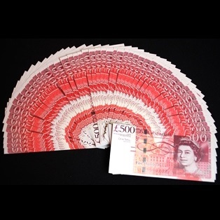 Fanning Bills (British Pound)