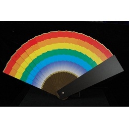 Elegant Color Changing Fan (Rainbow) by Ton Onosaka