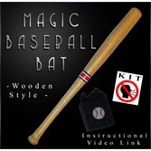 Magic Baseball Bat (Wooden Style) by  Magic Latex