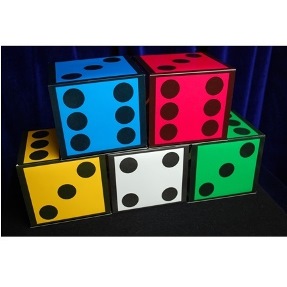 NEW CARDICE (Card Dice, 5 Dice) by Ton Onosaka