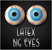 Latex Big Eyeballs (Pair) by MAGIC LATEX