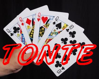 TONTE (Jumbo Cards) by Ton Onosaka