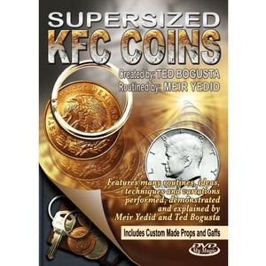 SUPERSIZED KFC COINS by TED BOGUSTA & MEIR YEDID