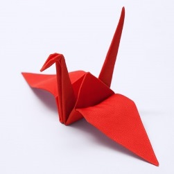 Origamagic (Origami Magic) -Crane, RED-