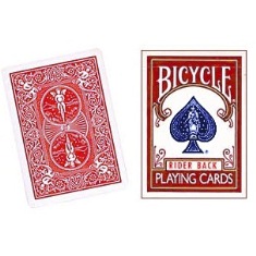 One Way Forcing Deck (Red, Bicycle)