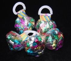 Party Flash Streamers - Metallic Multi Colored (5 pieces /pack)