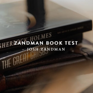 Zandman Book Test by Josh Zandman