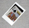 Rainbow Polaroid Film (King of Spades) by Higar